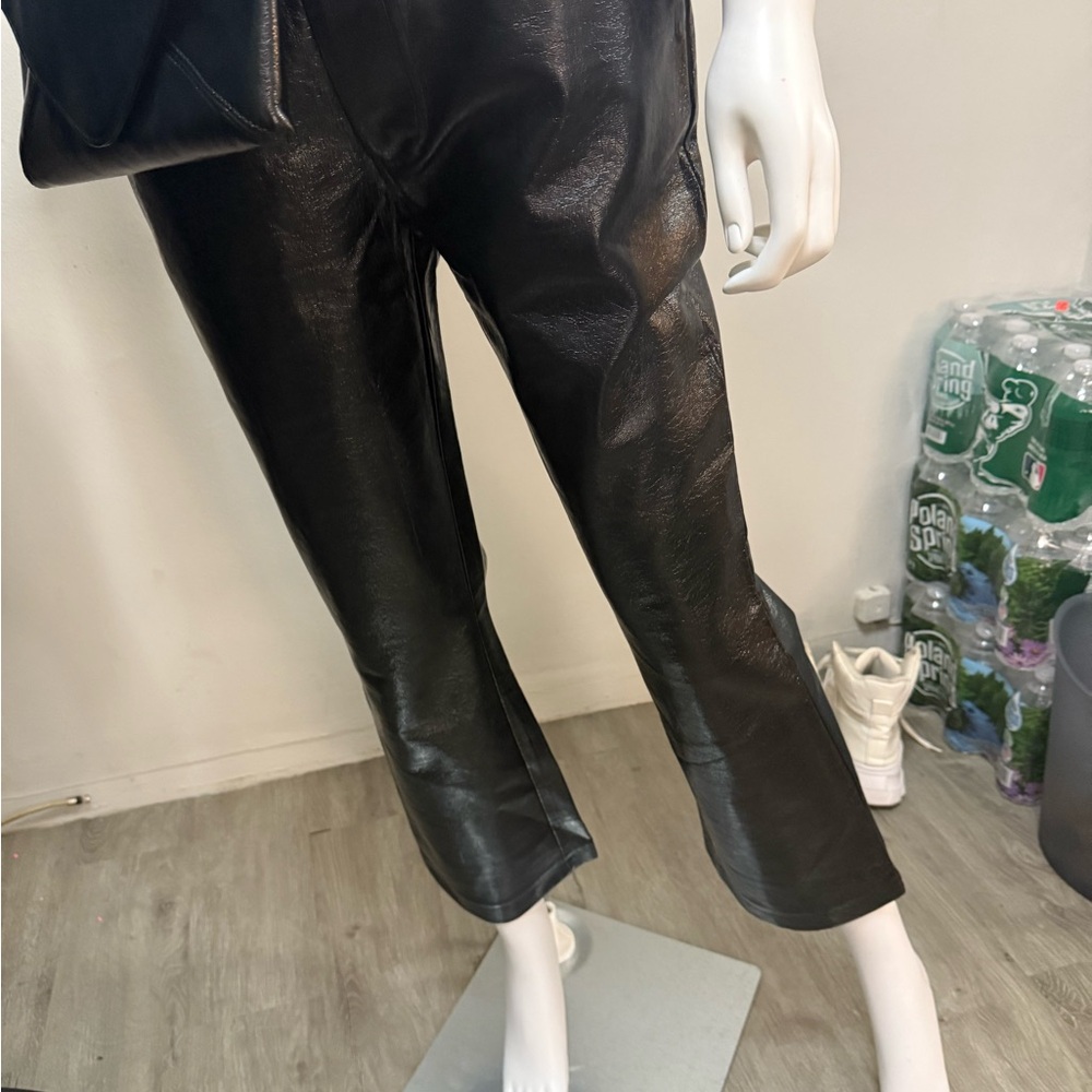 Black Leather Pants
